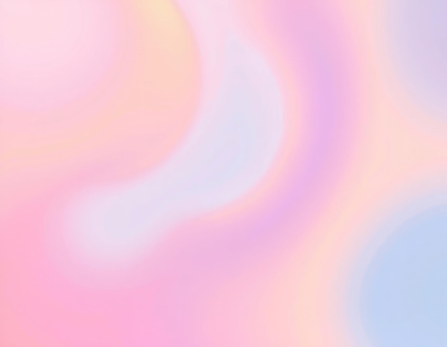 Fondo de gradiente abstracto suave en color rosa melocotón y azul