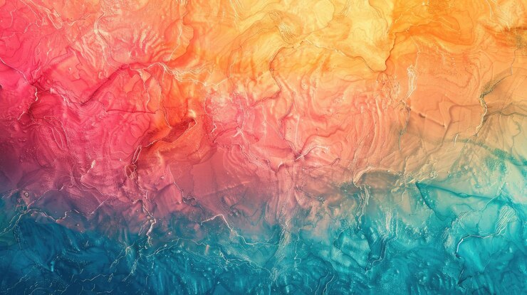 Fondo de gradiente abstracto Textura profunda naranja y azul