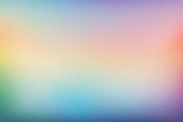 Un fondo con gradiente de arco iris que crea una atmósfera de ensueño