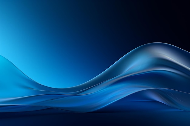 Fondo de gradiente azul y espacio de copia