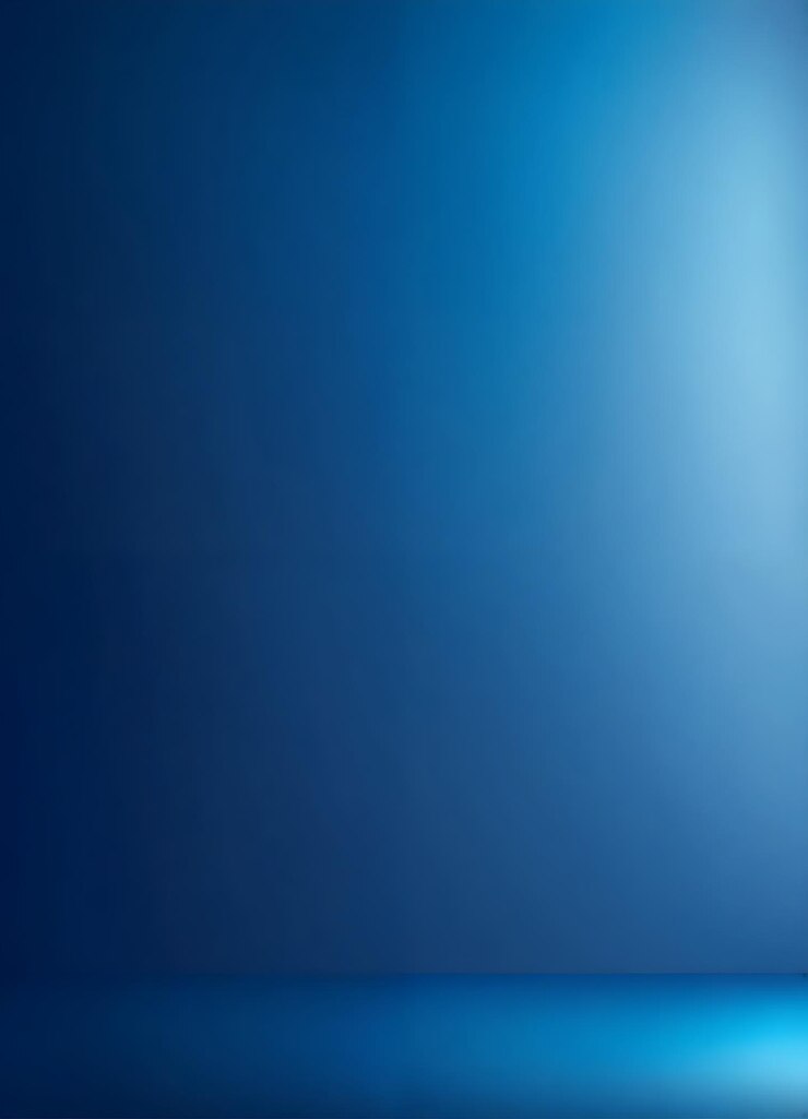 un fondo de gradiente azul con una luz blanca