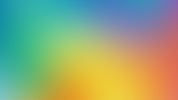 Fondo de gradiente borroso abstracto en colores brillantes Fondo de color borroso borroso