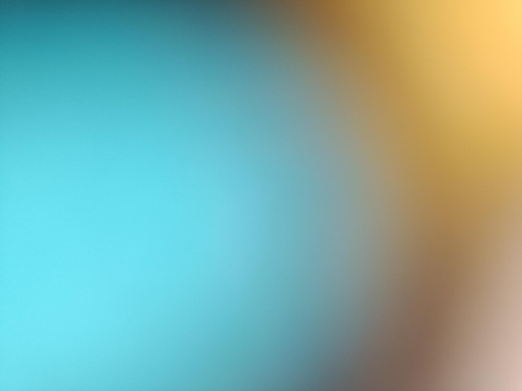 Foto fondo de gradiente borroso con luz azul