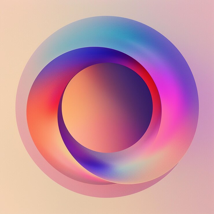 Foto fondo de gradiente circular