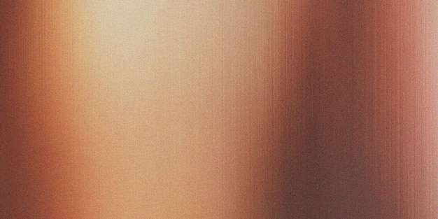 Fondo de gradiente de cobre liso que muestra tonos cálidos y texturas sutiles para uso de diseño