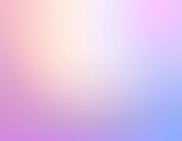 Fondo de gradiente de color pastel suave y borroso con colores rosa, azul y blanco