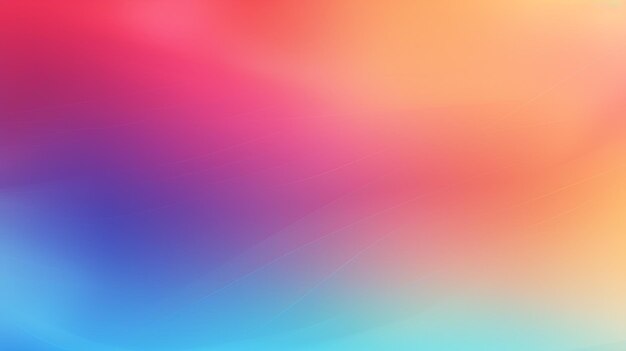 Fondo de gradiente colorido brillante fondo de gradiente de colorido generado por la IA