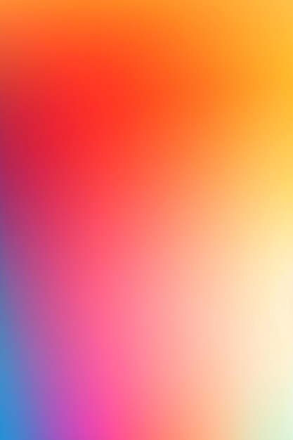 Fondo de gradiente colorido brillante fondo de gradiente de colorido generado por la IA