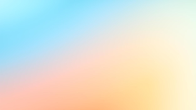 Un fondo de gradiente creativo con una mezcla de pastel suave