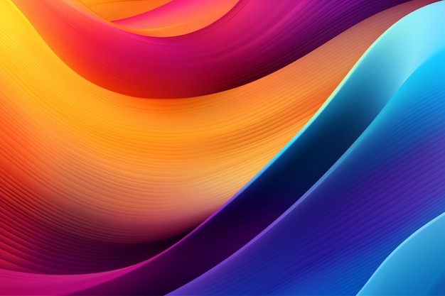 Fondo de gradiente dinámico abstracto