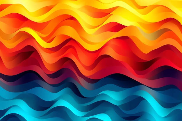 Fondo de gradiente dinámico abstracto