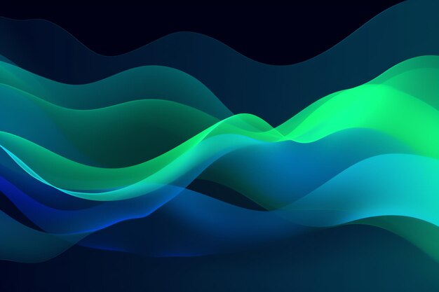 Fondo de gradiente dinámico abstracto