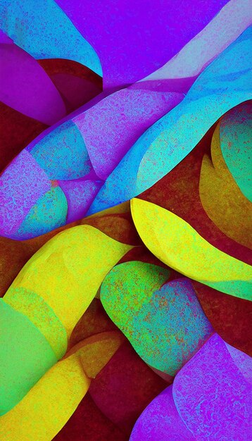 Foto fondo de gradiente geométrico abstracto y colorido
