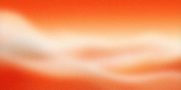 Fondo de gradiente naranja con brillo de los reflectores en el centro y el borde de la viñeta Plantilla de sitio web de presentación