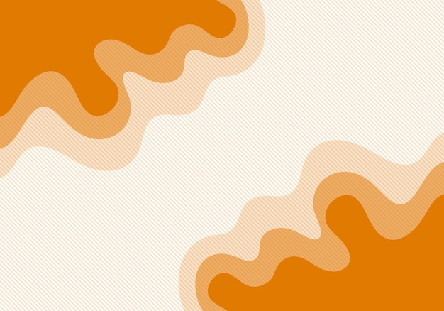 Fondo de gradiente naranja líquido abstracto