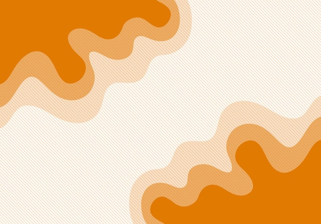 Fondo de gradiente naranja líquido abstracto