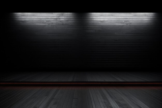 Foto fondo de gradiente negro y espacio vacío