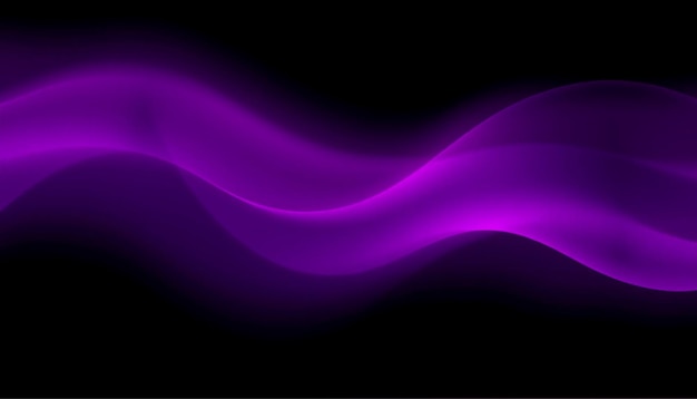 Fondo de gradiente púrpura abstracto con transiciones suaves negro