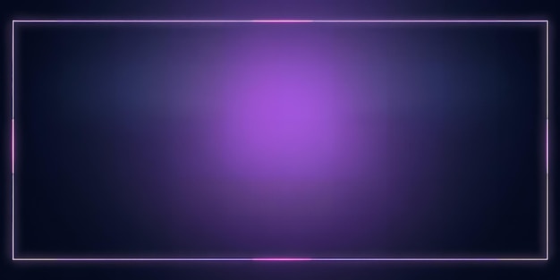 Fondo de gradiente púrpura con un marco brillante
