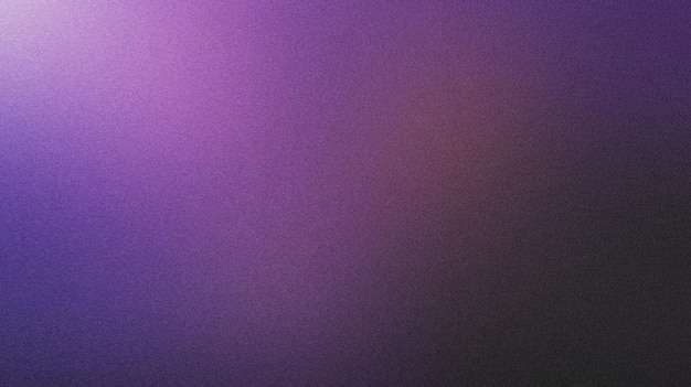 El fondo de gradiente de ruido granulado pasa sin problemas de lila a violeta