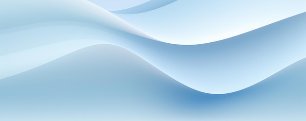 Fondo de gradiente de tonalidad azul pastel con líneas onduladas patrón vacío en blanco con espacio de copia para el producto