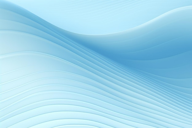 Fondo de gradiente de tonalidad azul pastel con líneas onduladas patrón vacío en blanco con espacio de copia para el producto
