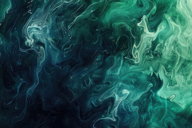 Fondo de gradiente verde azul-negro abstracto para el diseño navideño