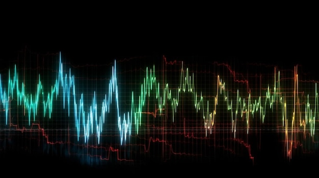Fondo gráfico digital comercial