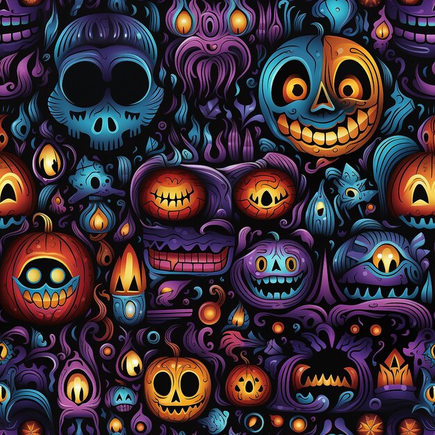 Fondo gráfico de Halloween