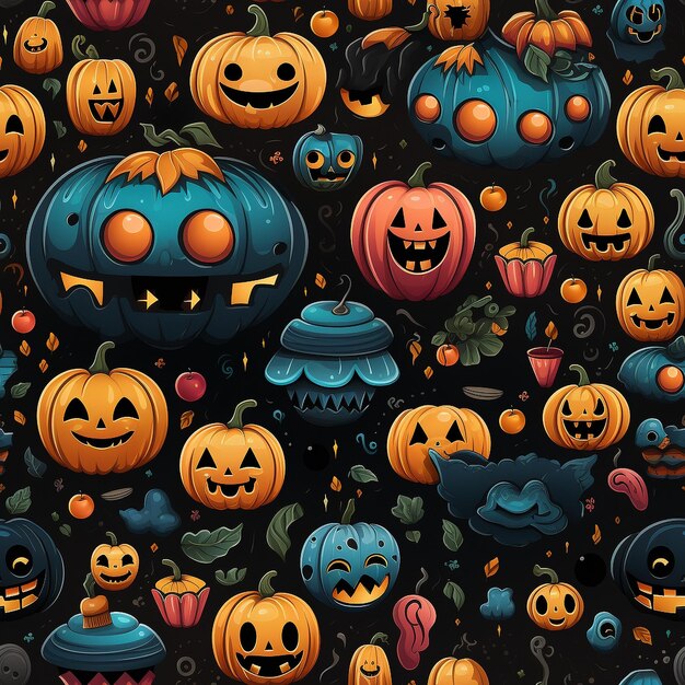 Fondo gráfico de Halloween