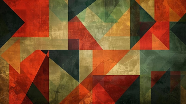 Fondo gráfico vintage colorido desvanecido generado por la IA