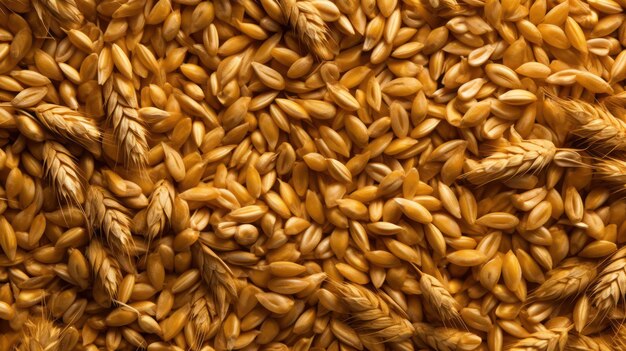 Foto fondo de grano de trigo