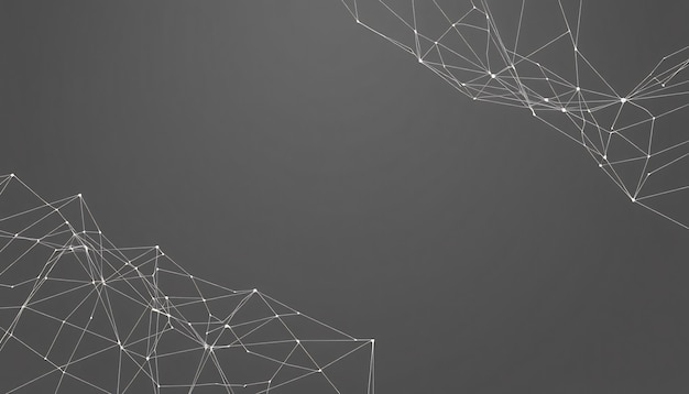 Fondo gris abstracto con un patrón geométrico
