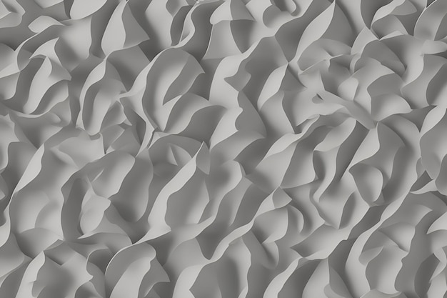 Un fondo gris con un patrón de formas onduladas.