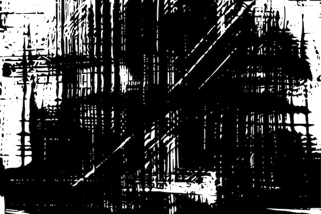 Fondo Grunge Abstracto con arañazos, abrasión y grietas Imagen de stock texturizada