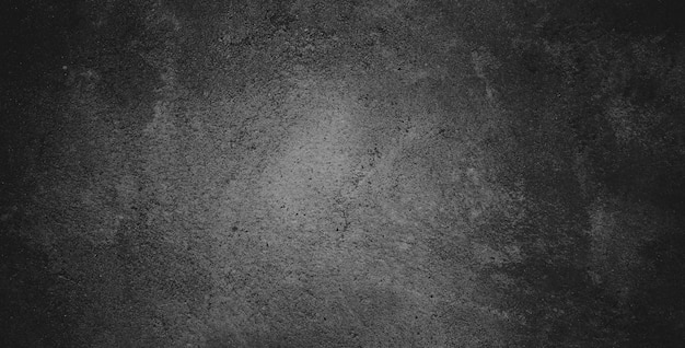 Fondo de grunge oscuro negro y textura de muro de hormigón negro