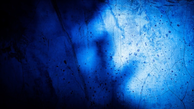Fondo de grunge de pared azul fondo abstracto fondo azul