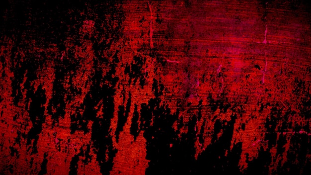 Fondo de grunge de pared vieja roja de tema de Halloween