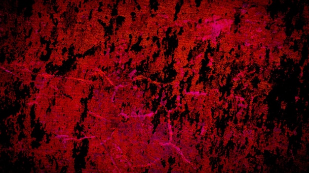 Fondo de grunge de pared vieja roja de tema de Halloween