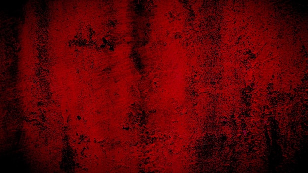 Fondo de grunge de pared vieja roja de tema de Halloween