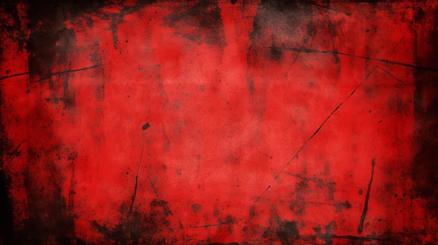 Fondo grunge rojo y negro