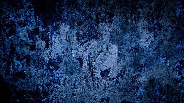 Foto fondo de grunge de la vieja pared azul fondo abstracto fondo azul