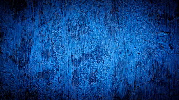 Fondo de grunge de la vieja pared azul Fondo abstracto Fondo azul