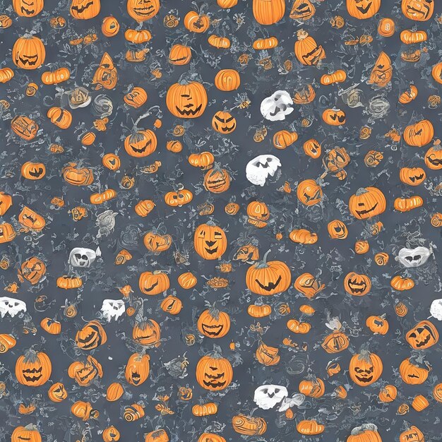 Foto el fondo de halloween generado por ai