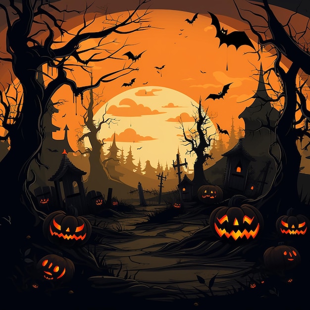 Fondo De Halloween Sencillo