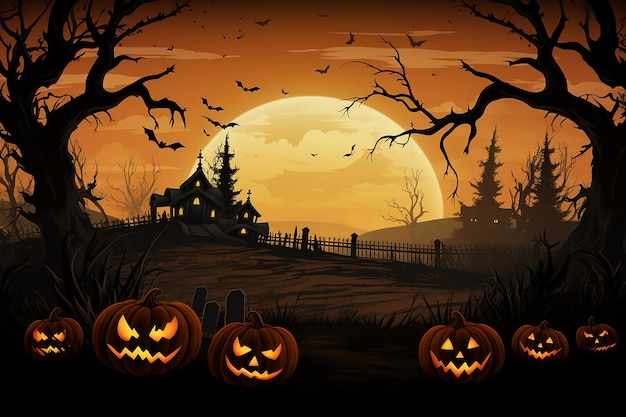 Fondo De Halloween Sencillo