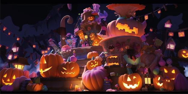 el fondo de halloween