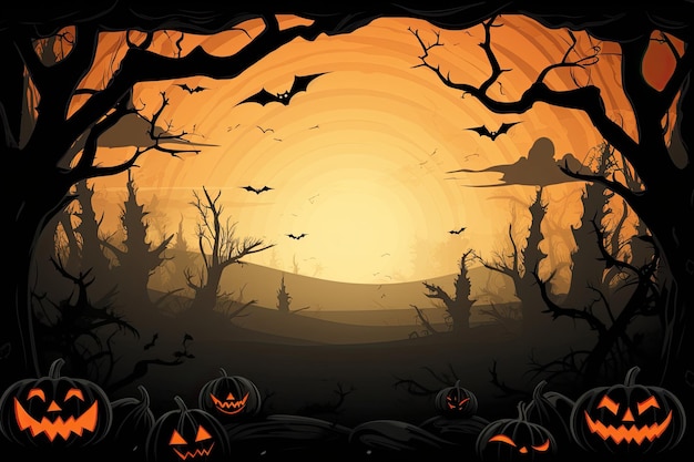 el fondo de halloween