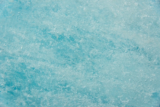 Fondo de hielo azul glaciar