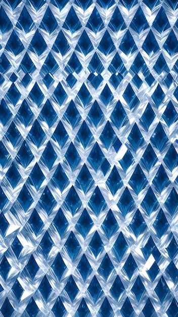 Fondo de hielo azul sueño geometría Ai